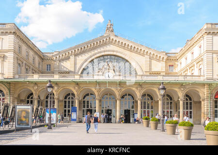 Gare de l'Est", Eastern Railway Station Stockfoto