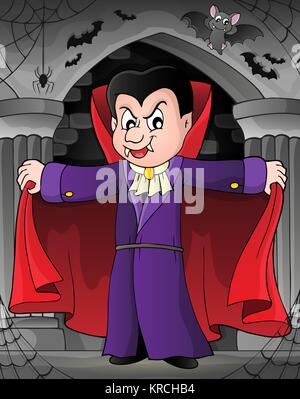 Vampire Thema Bild 8 Stockfoto