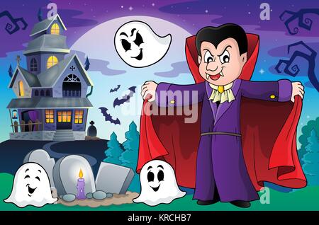 Vampire Thema Bild 9 Stockfoto