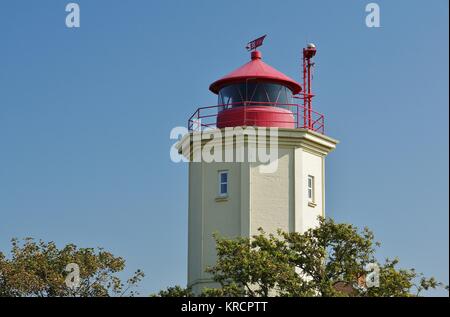 Leuchtturm westermarkelsdorf, Insel Fehmarn Stockfoto