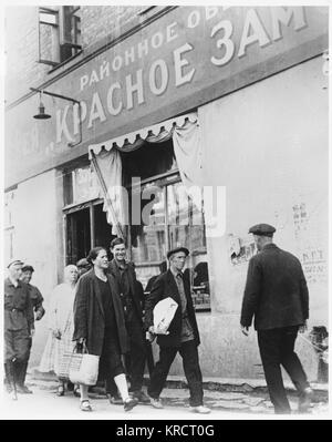 RUSSLAND/TAG IM LEBEN, 1931 Stockfoto