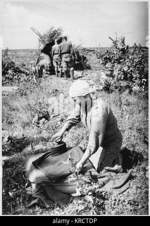 RUSSISCHE EISENUNIFORM Stockfoto