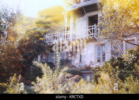 Heim von Maurice Ravel, Montfort l'Amaury, Frankreich Stockfoto