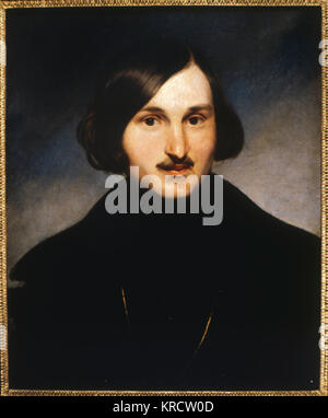 NIKOLAI WASSILJEWITSCH GOGOL russische Schriftsteller Datum: 1809-1852 Stockfoto