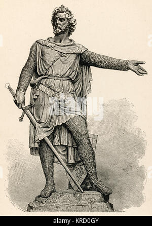 William Wallace - Statue in Aberdeen Stockfoto