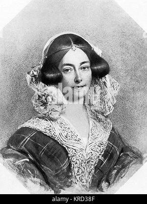 Prinzessin Viktoria von Sachsen-coburg, später SEINE KÖNIGLICHE HOHEIT Herzogin von Kent (1786-1861), Mutter von Königin Victoria. Früher Victoria von Sachsen-coburg, sie war die verwitwete Schwester von Leopold von Sachsen-coburg, hatte sich 1817, als Prinzessin Charlotte, George IV Erbe, im Kindbett gestorben war verwitwet. Die Ereignis-LED auf der berüchtigten "Rennen für Frauen "unter den Kindern von George III. und es war Victoria, nachdem die Ehe mit dem Herzog von Kent, der als erster eine weibliche Erbin der britischen Thron im Jahr 1819 zu produzieren. Datum: 1829 Stockfoto