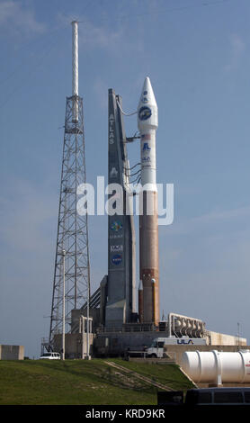 LRO und lcross Atlas V-Centaur Rakete auf Launch Complex 41 Stockfoto