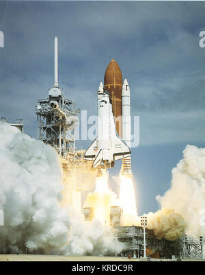 STS-26 starten Stockfoto