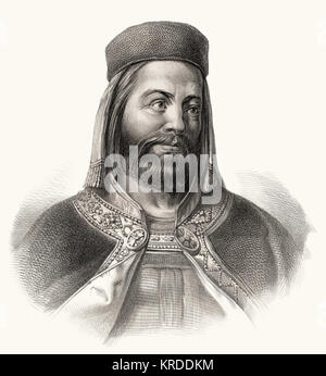 Karl IV., 1316-1378, König von Böhmen und Kaiser des Heiligen Römischen Reiches Stockfoto