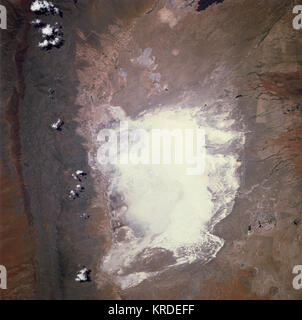 White Sands National Monument, das Satellitenbild Stockfoto