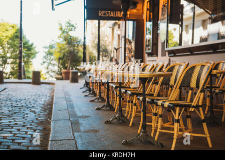 Französische Coffee Shop Stockfoto