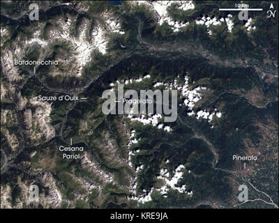 TurinAlps L7 20010730 Stockfoto