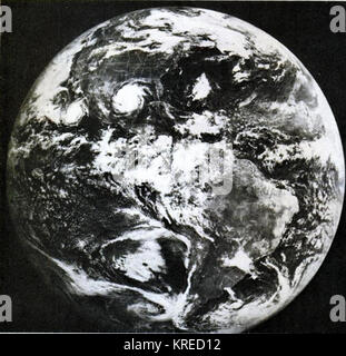 GEOSImageHurricaneAllen 1980 Aug 08. Stockfoto