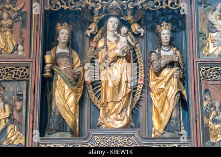 Kirchgattendorfer Altar Bamberger Dom, Bayern, Deutschland Stockfoto