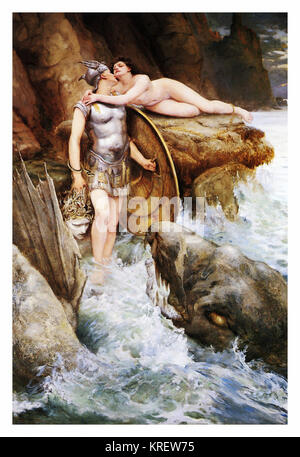 Perseus und Andromeda Stockfoto