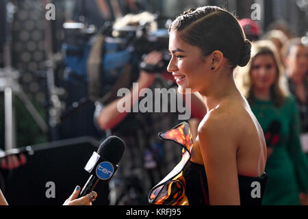 Sydney, Australien - Dezember 2017 20: VIP's und Prominente kommen an der Star Casino vor "der größte Showman" Australische Premiere. Abgebildet ist zendaya. Credit: Dreieckig Pics/Alamy leben Nachrichten Stockfoto