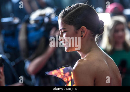 Sydney, Australien - Dezember 2017 20: VIP's und Prominente kommen an der Star Casino vor "der größte Showman" Australische Premiere. Abgebildet ist zendaya. Credit: Dreieckig Pics/Alamy leben Nachrichten Stockfoto