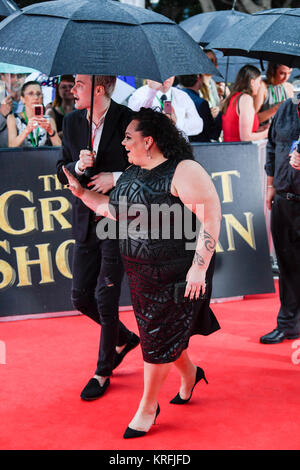 Sydney, Australien - Dezember 2017 20: VIP's und Prominente kommen an der Star Casino vor "der größte Showman" Australische Premiere. Abgebildet ist Keala vereinbaren Credit: Dreieckig Pics/Alamy leben Nachrichten Stockfoto