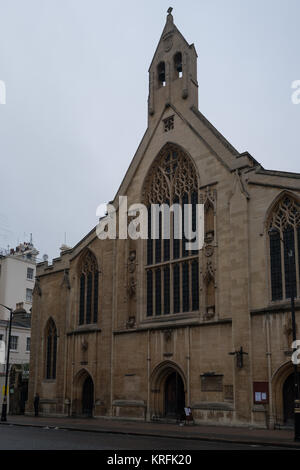 Kensington, London. 20. Dezember, 2017. Willcock's Kindergarten neben der Kirche der Heiligen Dreifaltigkeit, in Kensington, London, die Prinzessin Charlotte, die Tochter des Herzogs und der Herzogin von Cambridge, teilnehmen wird ab Januar 2017. Foto Datum: Mittwoch, 20. Dezember 2017. Roger Garfield/Alamy Stockfoto