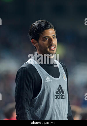 San Sebastian, Spanien. 20 Dez, 2017. (11) Carlos Vela Garrido während der spanischen La Liga Fußball Match zwischen Real Sociedad und Sevilla C. F am Anoeta Stadium, in San Sebastian, Spanien, Sonntag, Dezember. 20, 2017. Credit: Gtres Información más Comuniación auf Linie, S.L./Alamy leben Nachrichten Stockfoto