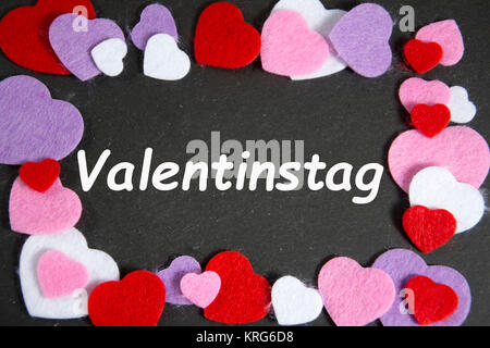 Symbolfoto für den Valentinstag Stockfoto