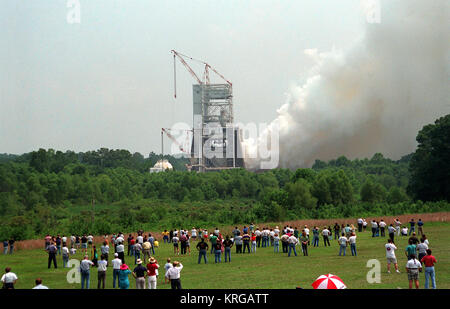 Space Shuttle Haupttriebwerk Heißlauf-GPN -2000-000064 Stockfoto