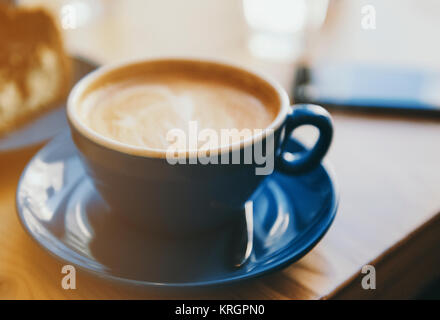 Kaffee-Obertasse Stockfoto