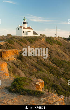 Old Point Loma Lighthouse Pacific Coast Light Station Stockfoto