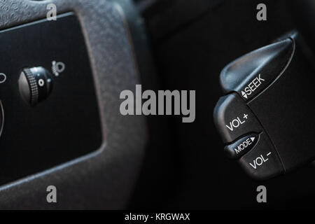 Auto radio buttons Stockfoto