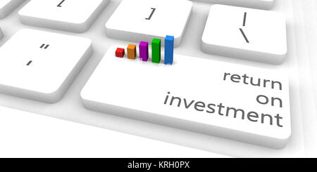 Return On Investment Stockfoto