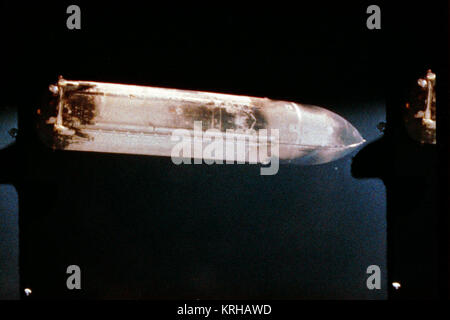 STS-1 Space Shuttle Columbia verworfen externe Tank Stockfoto