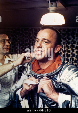 Astronaut Alan B. Shepard Stockfoto