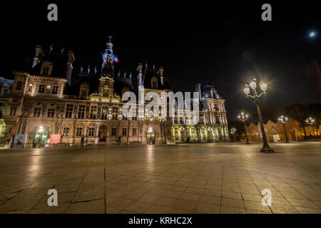 Rathaus, Paris, Frankreich Stockfoto