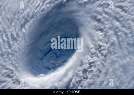 Maysak von der ISS 4 gesehen Stockfoto