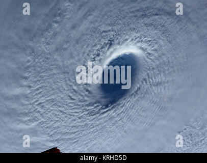 Maysak von der ISS 5 gesehen Stockfoto