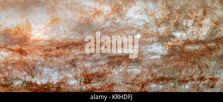 Nahaufnahme des Bildhauers Galaxy durch HST Stockfoto