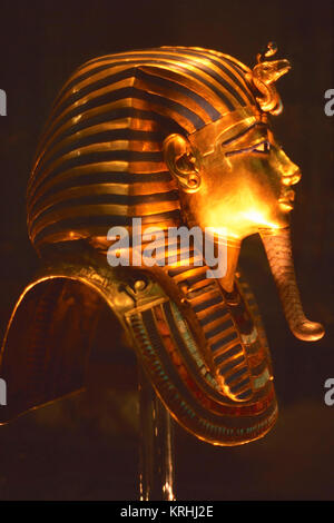 Die Totenmaske des Tutanchamun, Ägyptisches Museum, Kairo Stockfoto