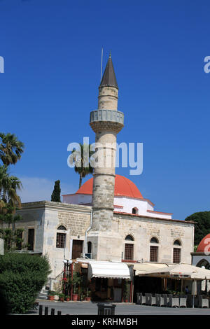 Moschee in der Stadt Kos. Die Insel Kos, Dodekanes. Stockfoto