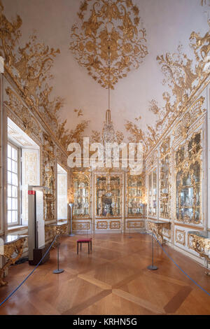 Das Porzellankabinett, Porzellankabinet (1726-1731), die Residenz, Royal Palace, München, Bayern, Deutschland Stockfoto