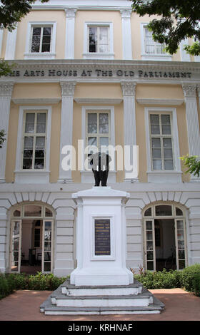 Kunst Haus am alten Parlament in Singapur Stockfoto