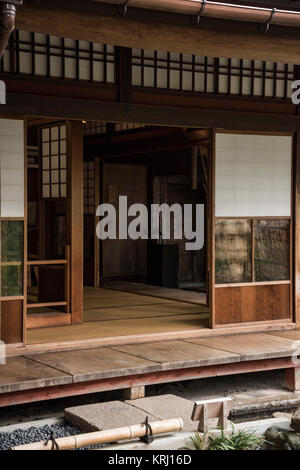 Ehemalige Nomura Wohnsitz der Familie, die Residenzen Viertel Nagamachi Samurai, Kanazawa City, Präfektur Ishikawa, Japan Stockfoto