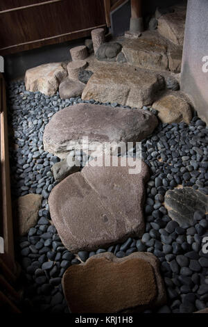 Ehemalige Nomura Wohnsitz der Familie, die Residenzen Viertel Nagamachi Samurai, Kanazawa City, Präfektur Ishikawa, Japan Stockfoto