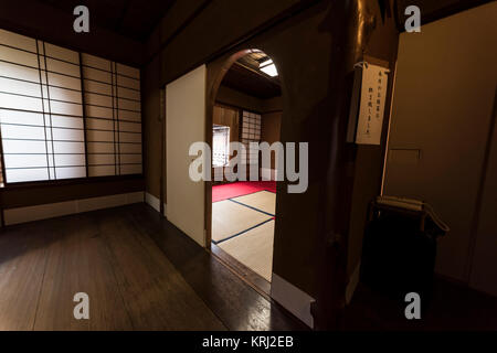 Ehemalige Nomura Wohnsitz der Familie, die Residenzen Viertel Nagamachi Samurai, Kanazawa City, Präfektur Ishikawa, Japan Stockfoto