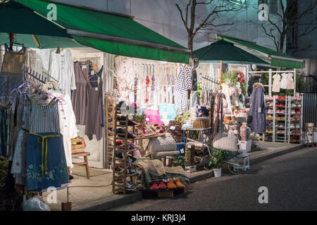 Street Scene, Shimokitazawa, Setagaya, Tokio, Japan Stockfoto