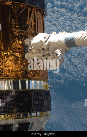 HTV-1 auseinander von Canadarm2 Stockfoto