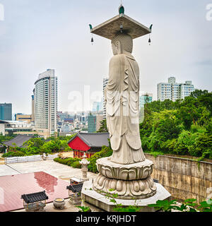 Bongeunsa Tempel. Südkorea. Stockfoto