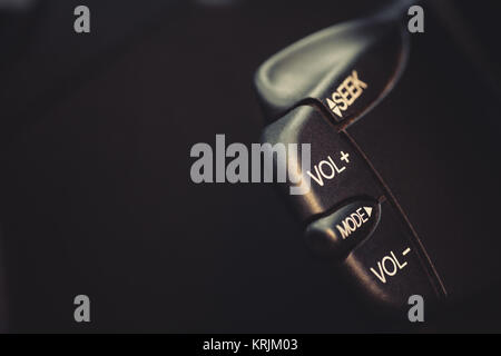 Auto radio buttons Stockfoto