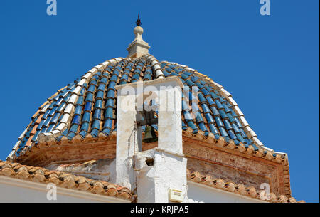 Dachkuppel auf Kloster des Hl. Michael, Lliria, Spanien Stockfoto