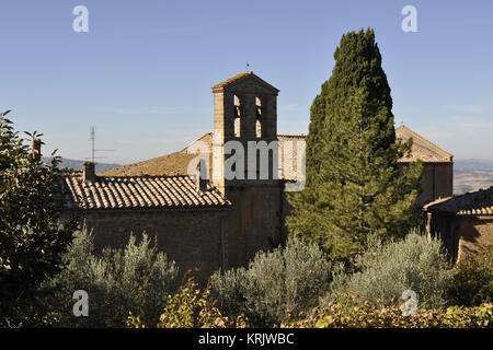 Kirche von tuskania in Italien Stockfoto