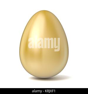 Goldene Ei. 3D Stockfoto